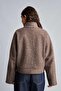 Regular Fit Short Cashmere Coat (26 Wn) - 5