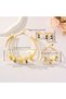 New Arabian style Dubai popular style, 18 K gold-plated choker bracelet ring earrings accessories for girls' banquet parties - 3
