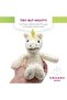 Zoo Mini — (Juno the Unicorn) — Mold-Resistant, Washable Hot & Cold Pack for Kids — Heating and Cooling Pad with Natural Corn Filling — Reusable Plush Toy - 4