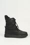 Women's Furry Lace-Up Boots Qu-55382 - 2