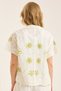 Floral Embroidered Shirt - 5