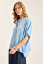 High Collar Wide Cut Shirt - 3