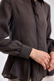 Ruffled Skirt Lyocell Shirt - 4