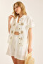 Floral Embroidered Shirt - 3