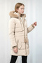 Girls' Winter Nano Fabric Fleece Lined Waist Drawstring Hooded Comfortable Stylish Thick Winter Coat - 6