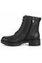 Riva Black Genuine Leather Women's Boots - 2
