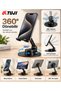 360 °   Rotatable Phone and Tablet Stand – Foldable and Adjustable Desktop Holder - 4