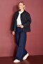 Waterway Patterned Quilted Snap Button Coat - 2