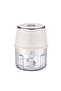 Electric Garlic Chopper, 2026 Upgraded Mini Food Processor 350ml, Cordless USB Rechargeable Food Chopper with 6 Stainless Steel Blades & Thickened Glass for Garlic Ginger Nuts Meat (350ml-Blue) - 5