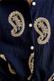 Shawl Patterned Dress - 4