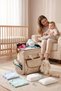 Premium Leather Mother Baby Care Bag Cream - 2