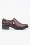 Mammamia Genuine Leather Casual Shoes with Side Zipper