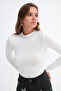 High Collar Basic Blouse B1094 - 4