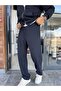 Navy Blue Waffle Fabric Basic Tracksuit Mrk-2871 - 3