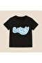 Bluey Printed Children's T-Shirt 100% Cotton Black