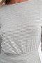 Striped Long Sleeve Blouse B06058 - 4