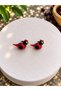 Handmade Murano Glass Red Cardinal Bird Beads (2 Pieces) - 2
