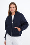 Zippered Şardonlu Sweatshirt H10744 - 2