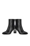 Kemal Aygün-Venüs Leather Women's Short Heeled Boots - Pointed Toe & Goblet Heel - 7