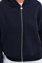Zippered Şardonlu Sweatshirt H10744 - 3