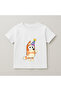 Bluey Bingo Party Printed Kids T-Shirt 100% Cotton White