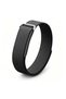Black Screenless Fitness Tracker Band - 24/7 Heart Rate & Sleep Monitoring | 113 Sports Modes, IP68 Waterproof Activity Tracker, Stress & Calorie Tracking, Women's Health Monitor, Bluetooth 5.3