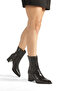 Pointed Toe Thick Heeled (7cm) Classic Women's Boots - 3