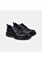 Men's Black Gear Sole Casual Classic Leather Shoes
