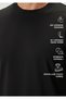 Cappadocia |   Brushed Rayon Fluid - Ribbed Collar - Qsimple Muscle Fit Hide Belly Tshirt - Volcanic Black - 3