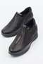 Mammamia Genuine Leather Wedge Heel Casual Shoes - 3