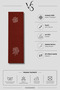 Marin Tablecloth Embroidered Seaweed Runner 40*145 Water Repellent Outdoor Linen Boat Garden Living Room Kitchen - 4