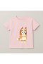 Bluey Bingo Printed Kids T-Shirt 100% Cotton Pink
