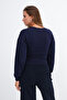 Beli Corseted Crop Sweatshirt S11289 - 6