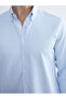 Ozmarka New Season Regular Fit Long Sleeve Dobby Men's Shirt - 3
