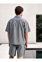 Xside Gray Regular Fit Men's Shirt - 4