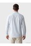Esvab • Modern & Elegant Regular Fit Striped Gabardine Men's Shirt - 4