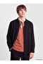 Xside Black Regular Fit Men's Shirt