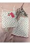 2-Piece Torre Tiny Red Heart Shorts Summer Pajama Set
