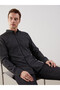 Ozmarka New Season Regular Fit Dobby Pocket Men's Shirt