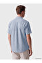Southblue Blue Loose Fit Men's Shirt - 4