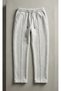 Men's Warm Three-Threaded Sweatpants with Inner Padded Lining - 6