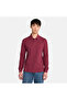 Millers River Ls Millers River Pique Pol Men's Burgundy Tshirt