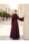 Tie Back Modest Dress