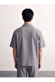 Lcw Vision Gray Loose Fit Men's Shirt - 4
