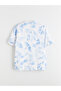 Lcw Vision Blue Regular Fit Resort Collar Short Sleeve Patterned Men's Shirt - 6