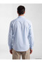 Lcw Business Blue Slim Fit Men's Textured Shirt - 3
