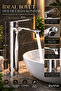 Basin Faucet High Body Chrome Basin Tap Hot Cold Water Mixer - 4