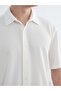 Lcw Vision White Regular Fit Men's Basic Textured Shirt - 4