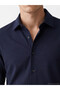 Ozmarka New Season Slim Fit Long Sleeve Men's Textured Shirt - 5
