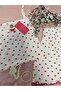 2-Piece Torre Tiny Red Heart Shorts Summer Pajama Set - 2